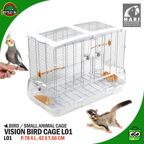 Jual Vision Bird Cage L01 Kandang Burung Cockatiel Parkit Kenari Parrot