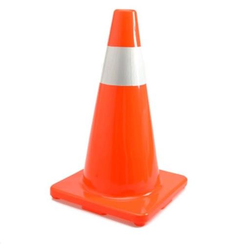 Jual Traffic Cone Kerucut 45cm Kerucut Lalu Lintas 45 cm Orange Safety ...