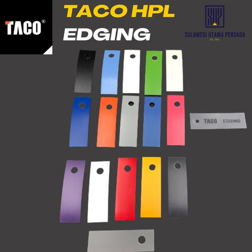 Jual Edging Taco Hpl / Hpl Taco Edging 1x22MM Solid Color