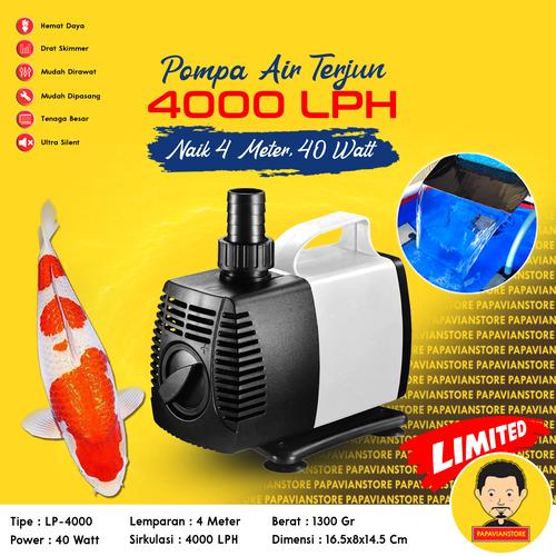 Promo Pompa Air Kolam Ikan Koi Mesin Sirkulasi Filter Submersible Pump
