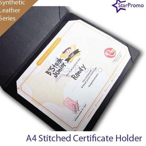 Jual MAP SERTIFIKAT KULIT EXCLUSIVE CERTIFICATE HOLDER A4 FOLIO PLAKAT ...