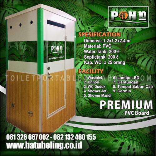 Jual Sewa Toilet Portable Premium PON10 WC Kloset Duduk Shower Wastafel - Harian - Kota Surabaya ...