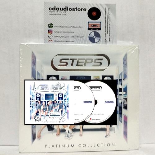 Jual CD STEPS - PLATINUM COLLECTION DOUBLE DISC. SIGNED EXCLUSIVE ...