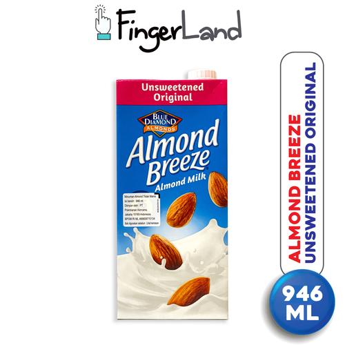 Promo ALMOND BREEZE Almond Milk Unsweetened 946 ml Susu Almond