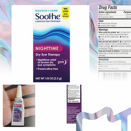 Jual Soothe Lubricant Eye Ointment PF Night time gel dry eye therapy