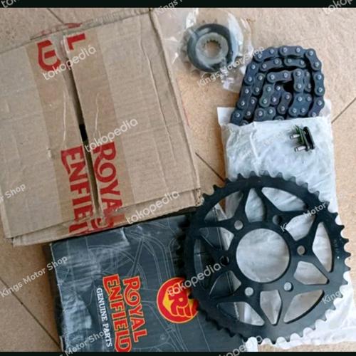 Jual Sprocket Gear Set Gigi Tarik Royal Enfield Himalayan Original Genuine Jakarta Pusat