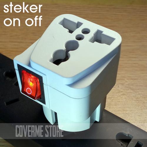 Jual Steker On Off dg indikator lampu 6A/250V SNI - Kota Bandung ...