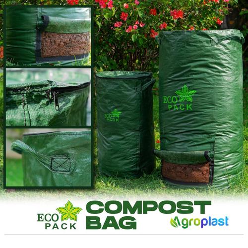 Jual Compost Bag Eco Pack Tas Kompos Pengolah Sampah Organik Menjadi Pupuk S (50Liter) Kab