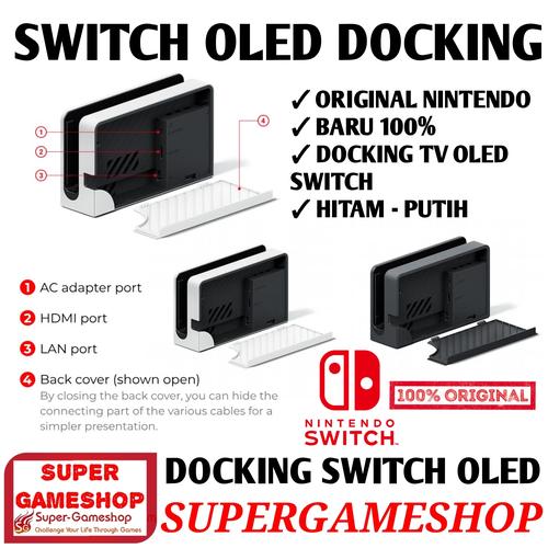 Jual Docking TV Nintendo Switch Oled Docking Jakarta Pusat Super