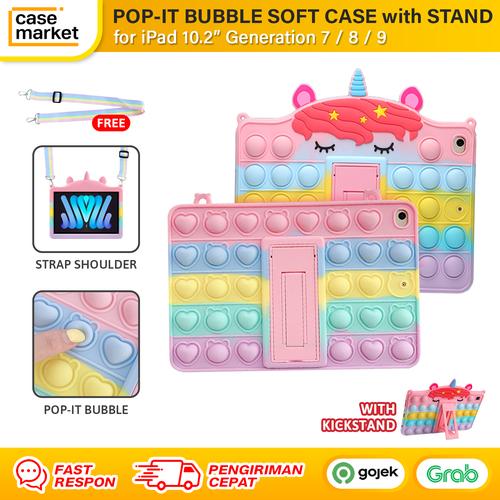 Jual iPad Gen inch Case Pop it Unicorn Soft Casing Anak - Main Image