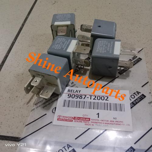 Jual relay toyota avanza 12v 4kaki asli Jakarta Pusat Shine