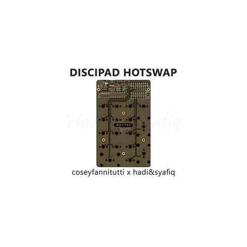 Jual Discipad hotswap pcb through hole numpad mechanical keyboard usb c
