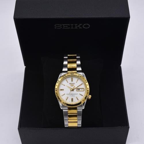 Jual JAM TANGAN PRIA WANITA SEIKO SNKE04K1 AUTOMATIC SILVER GOLD