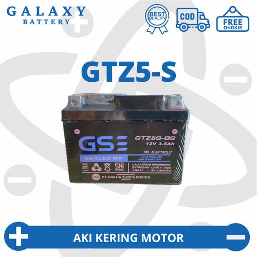 Jual Aki Motor Beat FI Injeksi / Karbu / Street GTZ5S GS E MF Accu