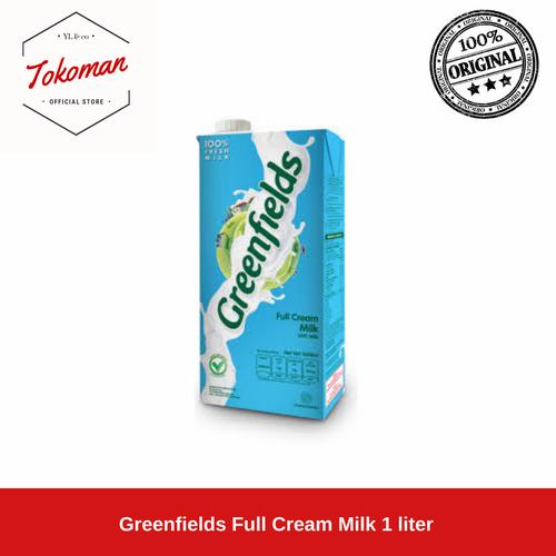 Jual Greenfields Susu UHT Full Cream Milk 1 liter / Greenfield