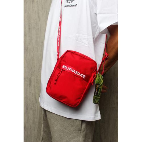 supreme やんちゃ shoulder bag 18fw red 