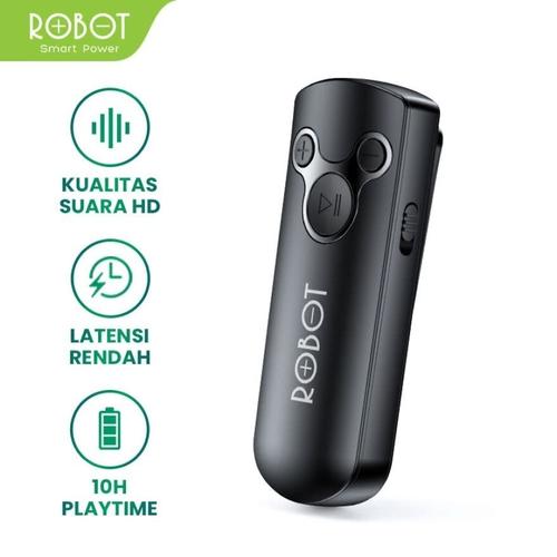 Gambar ROBOT BLUETOOTH RECEIVER RS10 for Headset Earphone Compatible Jack AUX dari PojokITcom Pusat IT Comp Kota Surabaya Tokopedia