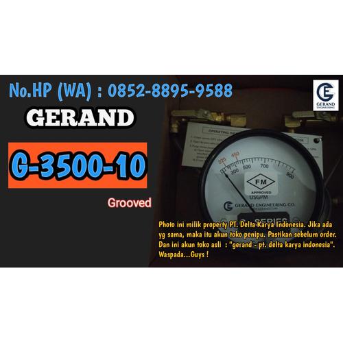 Jual Flowmeter / Flow Meter Gerand, G350010, USA, 10 Inch, Grooved