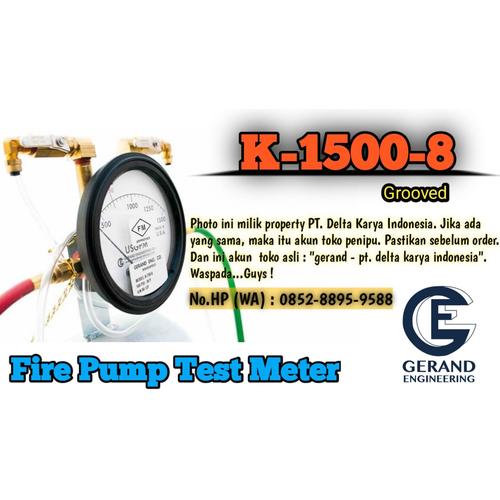 Jual Flowmeter Fire Pump, GERAND, K15008, USA, 8 Inch, Grooved, NEW