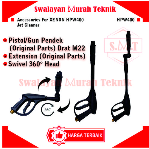 Jual Gun Extension Swivel Jet Cleaner XENON For HPW400 Accessories