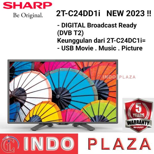 Jual TV SHARP 24 Inch DIGITAL 2TC24DC1I 24DD1i NEW 2023 Kota Medan