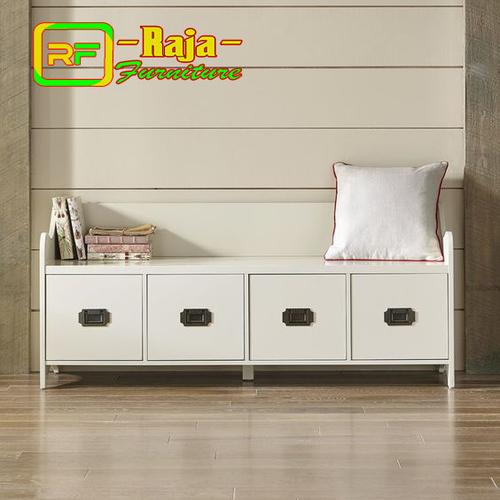 Jual Sofa Rak Sepatu minimalis kayu solid model scandinavian modern ...
