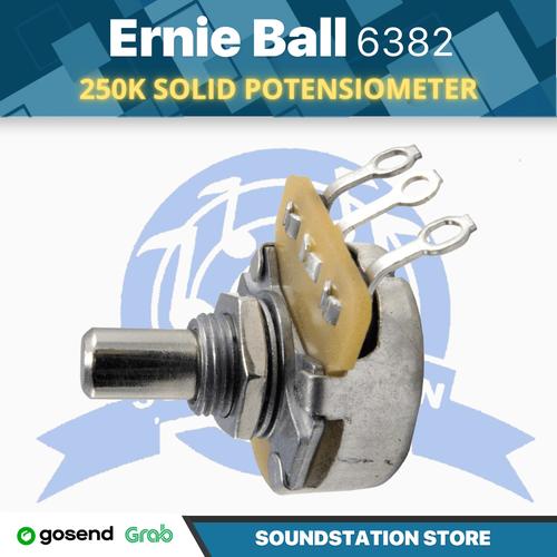 Jual Ernie Ball 6382 250K Solid Shaft Potentiometer Potensio Gitar