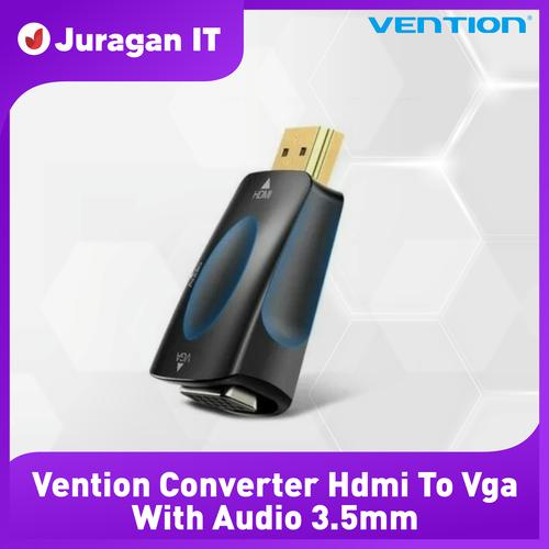 Jual Vention Converter Hdmi To Vga With Audio 3.5mm AIDB0 Kota