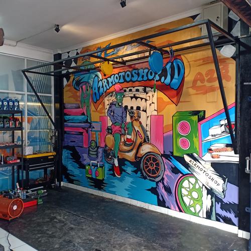 Jual jasa mural / lukisan dinding - Kota Tangerang Selatan - Dearf