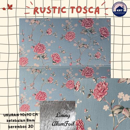 Jual WALLFOAM RUSTIC 70X70CM DAN AWAN BIRU 10M X 70CM WALLPAPER FOAM 3D ...