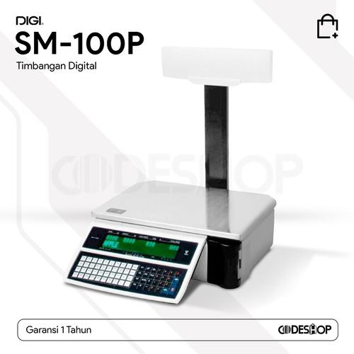 Promo TIMBANGAN YANG BISA CETAK LABEL BARCODE - DIGI SM 100P - DIGI SM ...