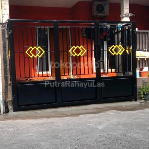 Jual pagar besi minimalis modern terbaru - Kab. Bekasi - PutraRahayuLas