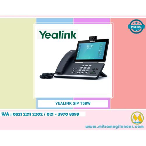 Yealink SIP T58W Pro With Camera - VoIP Telephony