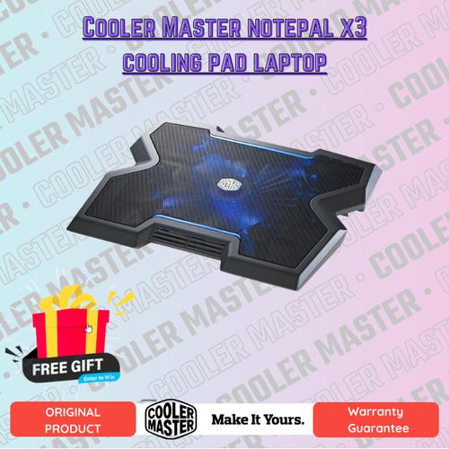 Jual Cooler Master notepal x3 cooling pad laptop - Jakarta Pusat ...