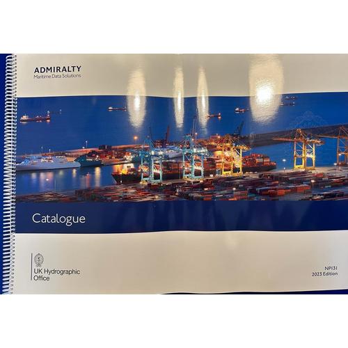 Jual Buku Katalog Peta Admiralty NP 131 2023 Edition BA Chart Catalogue 