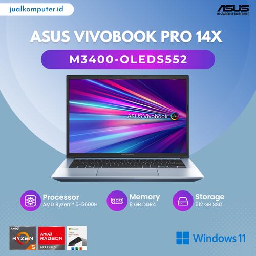 Asus VivoBook Pro 14 M3400QA-OLEDS552 Ryzen 5600H 8GB 512GB SSD W11 di  Tokopedia