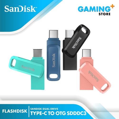 Jual Flashdisk Sandisk OTG 256GB USB Type-C USb 3.1 Ultra Dual Drive Go ...