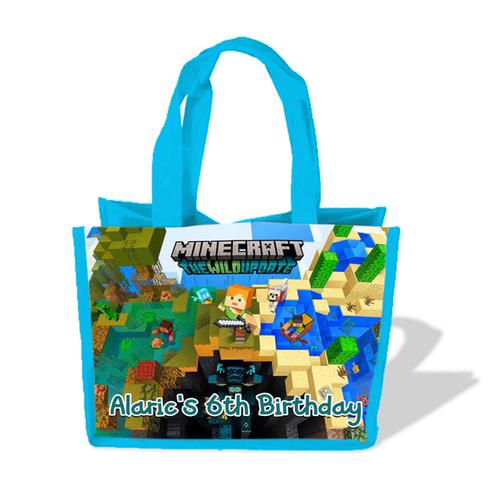 Jual GOODYBAG Ulang Tahun Gambar Foto Nama Anak Custom Print Tas Snack ...