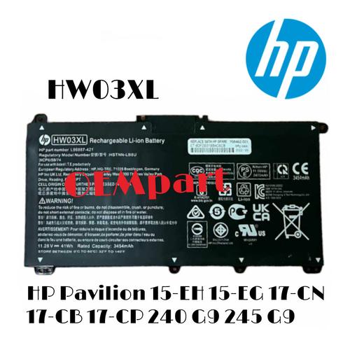 Batteria HW03XL Per HP Pavilion 15-EG, 15-EH, 17-CN E Altri Modelli - Foto 2