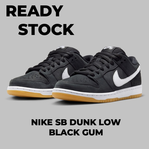 Jual Nike SB Dunk Low Black Gum 