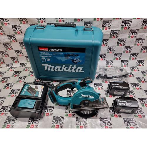 Jual Mesin Steel Cutter Potong Besi Cordless/ Bar Cutter Makita DCS 550 Jakarta Barat