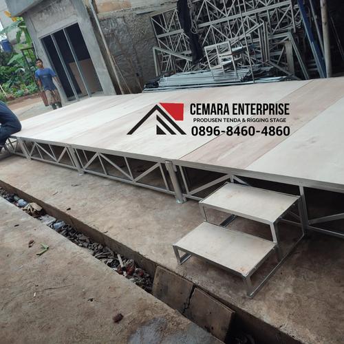 Jual Panggung pelaminan | Panggung lantai | Panggung portable ukuran 3