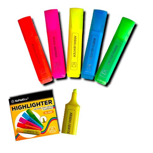 Jual HIGHLIGHTER MARKER SPIDOL CHISEL PENANDA TULISAN WARNA WARNI