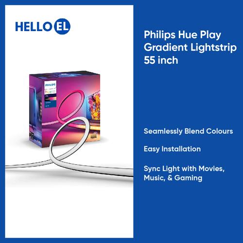 Play Gradient Lightstrip Tv 55 Zoll Jual Philips Hue Play Gradient Lightstrip Light Strip 55 65 75 inch
