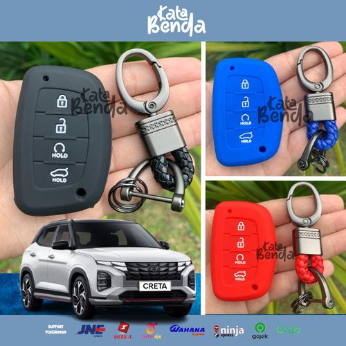 Promo Cover Kunci Remote Hyundai Creta Kondom Sarung Casing 2022 ...