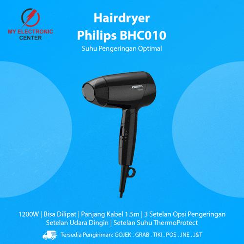 Hair Dryer Philips BHC010 Hairdryer Mesin Pengering Rambut Philips di My  Electronic Center Tokopedia