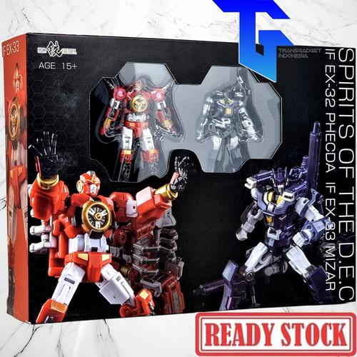 Jual Iron Factory IF EX32 Phecda & IF EX33 Mizar Transformers Kaon