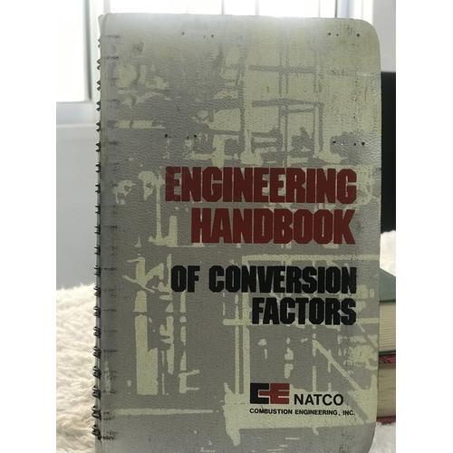 Jual Engineering Handbook of Conversion Factors - Kota Batam - Vintage ...