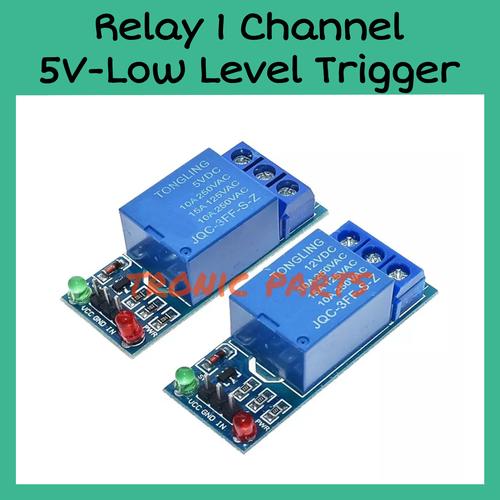 Jual 5V Relay 1 Channel Module For Arduino STM32 Raspy Low Level ...