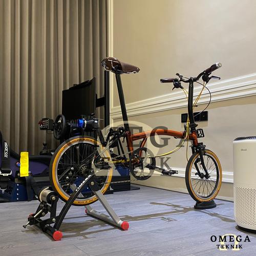Jual indoor bike trainer/ roller bike trainer Biru, RB/MTB 26-29